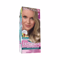 Imagem do produto Tintura Bela Cor Kit Sem Amônia 8.0 Louro Claro