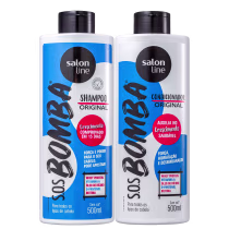 Imagem do produto Kit Salon Line S.O.S. Bomba Original Plus Duo (2 Produtos)