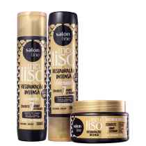 Imagem do produto Kit Salon Line Meu Liso Restauração Intensa Trio (3 Produtos)