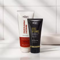 Imagem do produto Máscara Dizzarm Pós Progressiva 470g + Leave-in Refine Multiple Action 200g Hoka