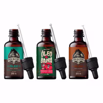 Imagem do produto 3x Óleo Barba Calico Jack Guaraná Vanilla Coffee Don Alcides