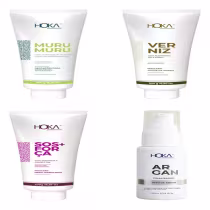 Imagem do produto 1 Máscara Murumuru 470g + 1 Máscara Verniz 470g + 1 Máscara Sos 470g + 1 Óleo Argan 30ml Hoka