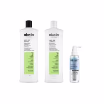 Kit Nioxin Volume Thinning Sistema 2 + Anti-Hair Loss, 2 produtos.