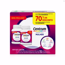 Imagem do produto Kit Centrum Essentials Mulher 90 Comprimidos