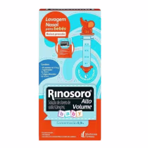 Imagem do produto Rinosso Alto Volume Baby Solução Nasal Com 15 Sachês De 0,54g + 1 Aplicador e Copo Dosador