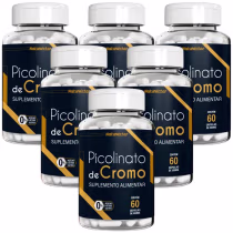 Imagem do produto Suplemento Alimentar Picolinato De Cromo Natunéctar 60 Cápsulas