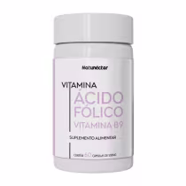 Imagem do produto Suplemento Vitamina Ácido Fólico Vitamina B9 Natunéctar 60 Cápsulas