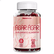 Imagem do produto Suplemento Alimentar Ágar-Ágar 640mg Natunéctar 60 Cápsulas