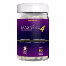 Imagem do produto Suplemento Alimentar Magnésio 4 500mg Natunectar 60 Cápsulas