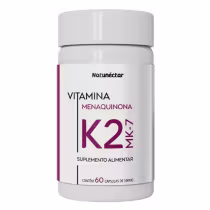 Imagem do produto Suplemento Vitamina Menaquinona K2 MK7 Natunéctar 60 Cápsulas