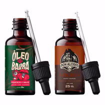 Imagem do produto Kit 2x Óleo Para Barba Guaraná e Vanilla Coffee Don Alcides
