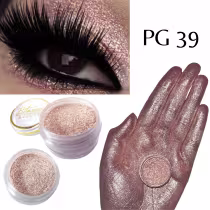 Imagem do produto Sombra asa de borboleta Pigmento e Glitter Cor PG 39 - Bitarra Beauty microparticulas em po com alta pigmentação e brilho para sua maquiagem