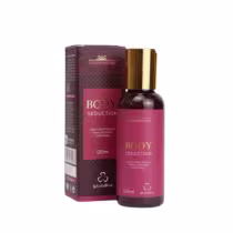 Frasco de óleo perfumado para textura corporal da marca Grandha, com rótulo rosa e dourado exibindo o nome "Body Seduction". A embalagem possui formato cilíndrico e contém 120ml do produto.