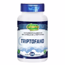 Imagem do produto Suplemento Alimentar Triptofano Unilife 60 Cápsulas