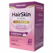 Imagem do produto Suplemento Alimentar HairSkin Supreme D-Pantenol 60 Cápsulas
