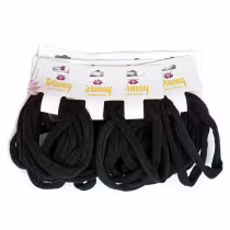 Imagem do produto Elástico Meia Grande Preta Pacote 12x4 Unidades - Terumy Acessórios