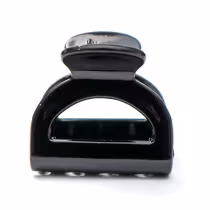 Imagem do produto Piranha Meia Lua Vazada Preto E Tons De Marrom Pacote 12X1 Unidade - Terumy Acessórios