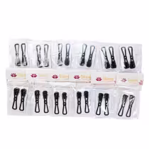 Imagem do produto Prendedor Bico Pato Laço Vazado Pacote 12x2 Unidades - Terumy Acessórios