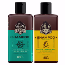 Imagem do produto Kit 2x Shampoo Barba Calico Jack e Lemon Bone Don Alcides