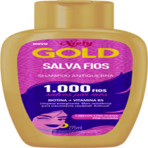 Imagem do produto Shampoo Niely Gold Salva Fios Com 275ml