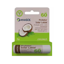 Imagem do produto Anasol Coconut FPS 60 - Protetor Labial 5g