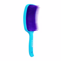 Imagem do produto Escova De Cabelo Flex Color Cerdas Flexível Azul Bebe e Roxo