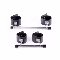 Imagem do produto Kit Bondage de Algemas Separadoras com Barra de Aço