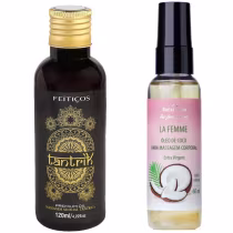Imagem do produto Kit Óleo Massagem Relaxante Tantrik E Óleo D Coco Hidratante
