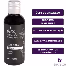 Imagem do produto Kit 3 Oleos De Massagem Relaxante Tantrica E Ylangylang E Kamasutra 120ml