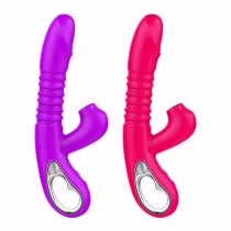 Imagem do produto Vibrador de Ponto G e Sugador de Clitóris Tree com Vai e Vem e Aquecimento Roxo