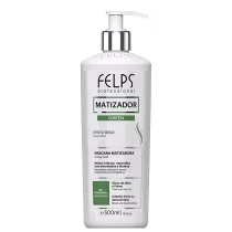 Imagem do produto Felps Professional Color Magic Clay 4K Green Efeito Bege - Máscara Matizadora 500ml
