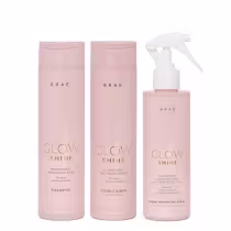 Imagem do produto Braé Glow Shine - Shampoo 250ml + Condicionador 250ml + Ativador de Brilho 200ml