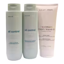 Kit Braé Stages Oil Control + Treatment Triplo com 3 Produtos