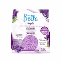 Imagem do produto Cera Depilatória Depil Bella Confete Lavanda Hidratação 250g