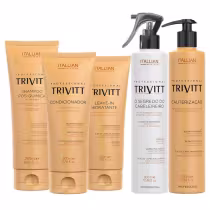 Imagem do produto Trivitt Kit Home Care Reconstrução Capilar (5 Produtos)
