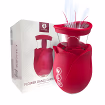 Imagem do produto Flower S-Hande Vibrador Feminino Sugador Clitóris com Lingua 9 Intensidades de Pressão, Sucção e Vibração