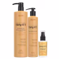 Imagem do produto Trivitt Kit Cauterização Capilar Profissional – Restauração Profunda, Brilho e Fios Fortalecidos