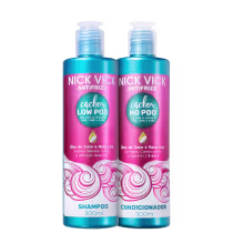 Imagem do produto Kit Nick & Vick Antifrizz Cachos Low Poo & No Poo (2 Produtos)