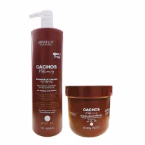 Imagem do produto Kit Arvensis Professional Cachos Naturais - Ativador  De Cachos Crespos 1L + Máscara Crespos 500g