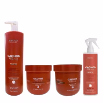 Imagem do produto Kit Arvensis Professional Cachos Naturais - Shampoo 1L + Máscara 500g + Geleia Ativadora 500g + Day After 250ml