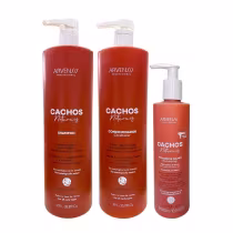 Imagem do produto Kit Arvensis Professional Cachos Naturais - Shampoo 1L + Condicionador 1L + Ativador De Cachos 300ml