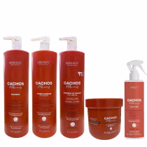 Imagem do produto Kit Arvensis Professional Cachos Naturais - Shampoo 1L + Condicionador 1L + Ativador De Cachos 1L + Geleia Ativadora 500g + Day After 250ml