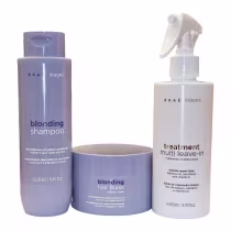 Imagem do produto Kit Braé Stages Blonding - Shampoo 250ml + Máscara 200g + Leave-In 260ml