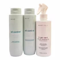 Imagem do produto Kit Braé Stages Oil Control - Shampoo 250ml + Condicionador 250ml + Leave-In 260ml