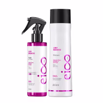 Imagem do produto Kit Eico Pro Liso Mágico - Shampoo 300ml + Fluido 200ml