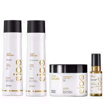 Imagem do produto Kit Eico Pro Óleo Sublime - Shampoo 300ml + Condicionador 300ml + Máscara 300g + Óleo 30ml