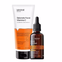Imagem do produto Kit Labotrat Vitamina C - Sabonete Facial 100ml + Sérum Anti-Age 30ml