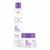 Imagem do produto Kit Schwarzkopf BC Bonacure Frizz Away - Shampoo 250ml + Máscara 200ml