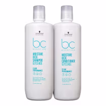 Imagem do produto Kit Schwarzkopf Professional BC Bonacure Moisture Kick Glycerol - Shampoo 1L + Condicionador 1L