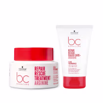 Imagem do produto Kit Schwarzkopf Bc Repair Rescue - Máscara 200g + Sealed Ends 100ml